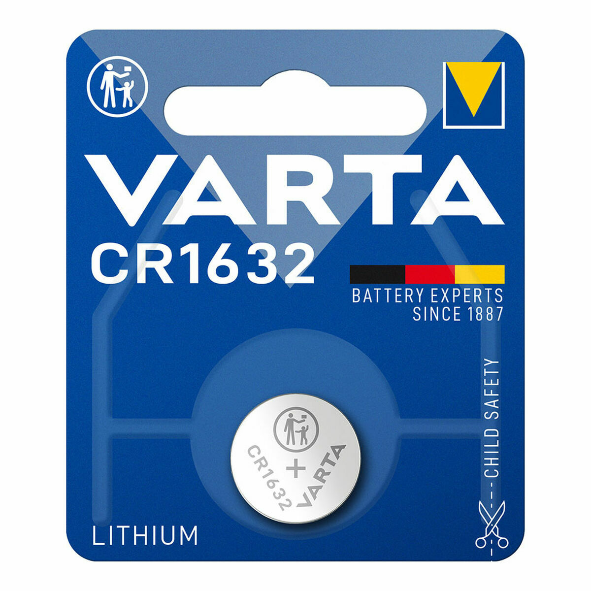 Lithium Button Cell Battery Varta CR1632 3 V 1.55 V-0
