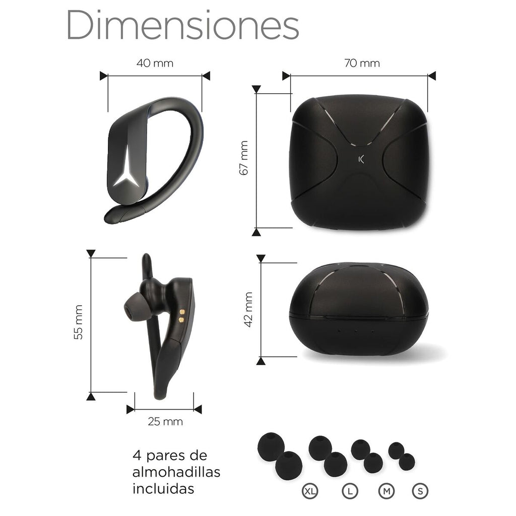 Sports Headphones KSIX Sport Buds 2 700 mAh-6