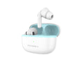 Techancy Auriculares TWS KP2714 Bluetooth 5.3 ligação 10m USB-C 4h de autonomia som nítido confortável cor branca
