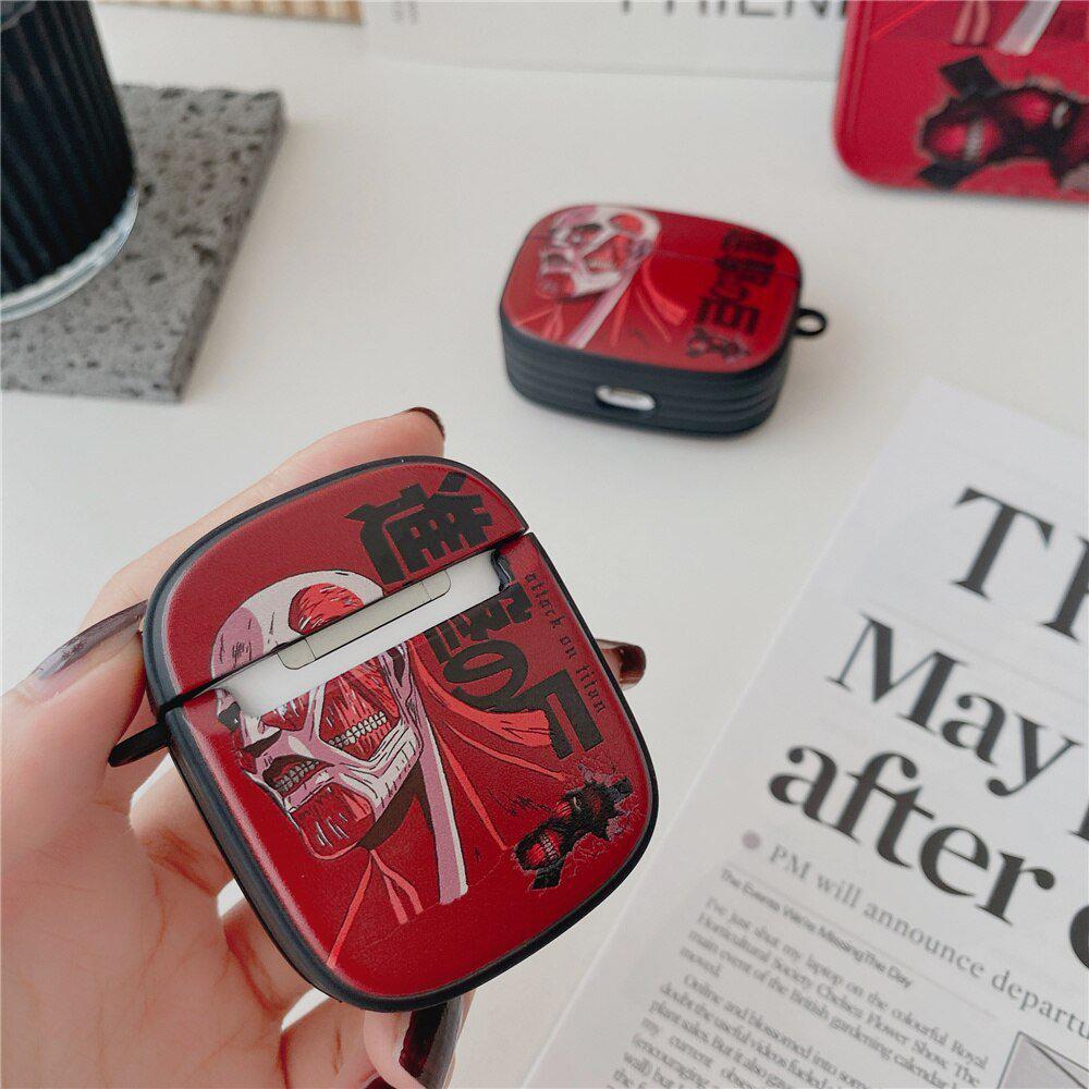 Attack on Titan Earphone Case-4