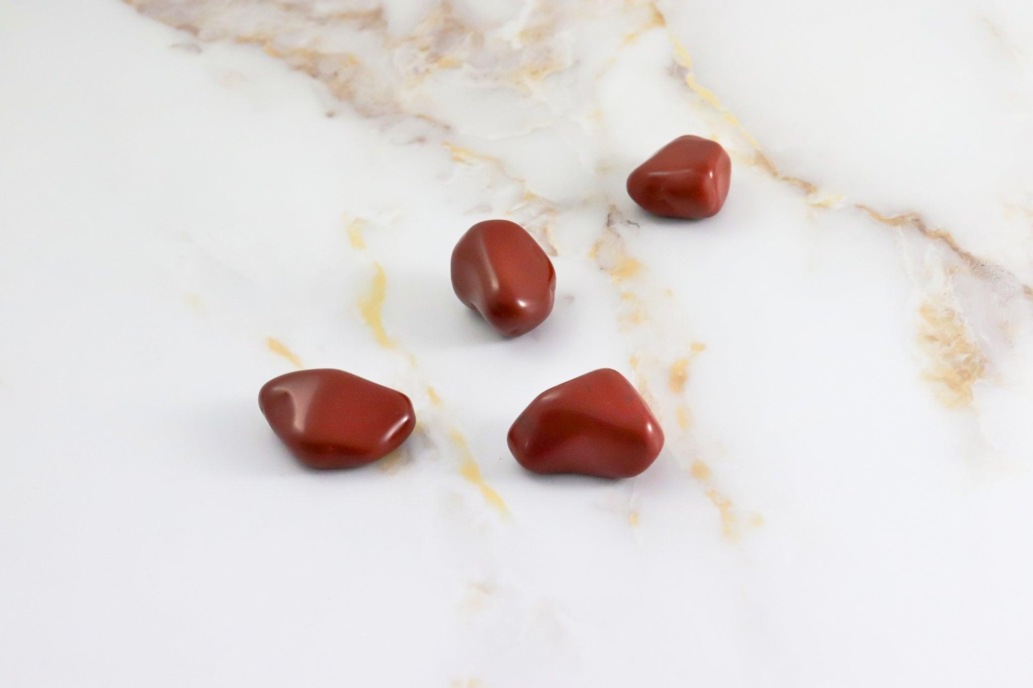 Red Jasper rolled stone-1